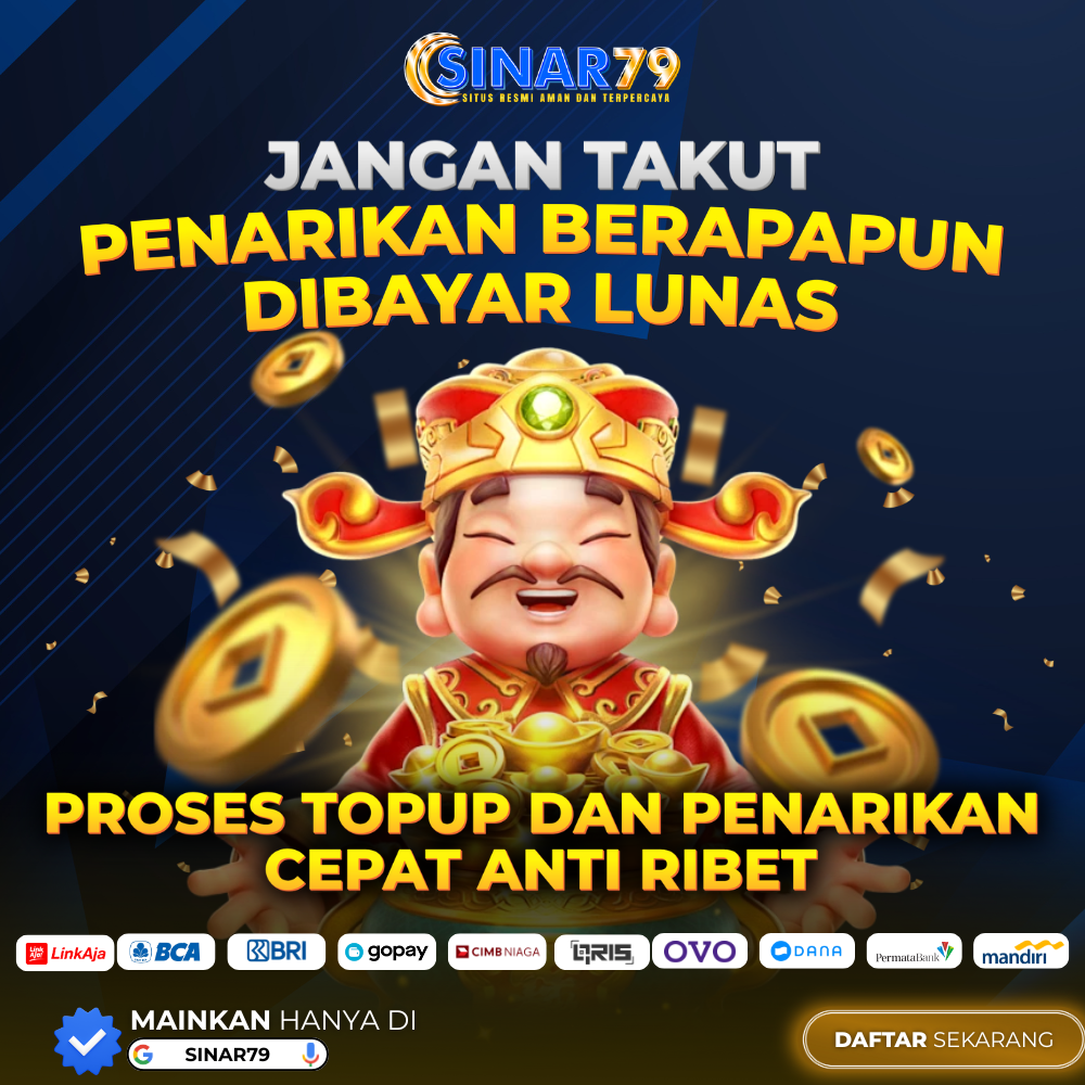 Sinar79: Bandar Togel Online Terpercaya dengan Pasaran Resmi & Diskon Terbesar